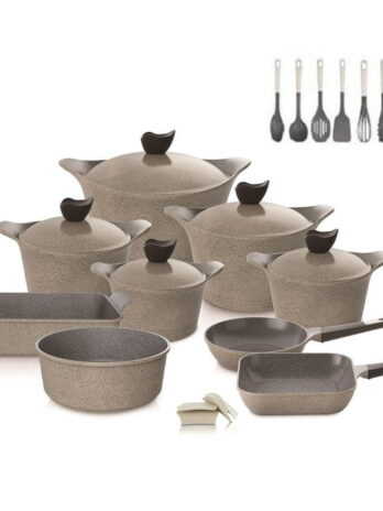 Neoflam Granite Cookware Set 20 Pieces Eni